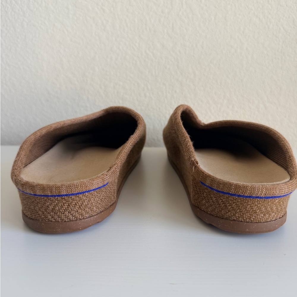 Women’s Rothys The Casual Clog Teak Herringbone Merino Wool Size US 13 / EU 43 - Picture 4 of 7